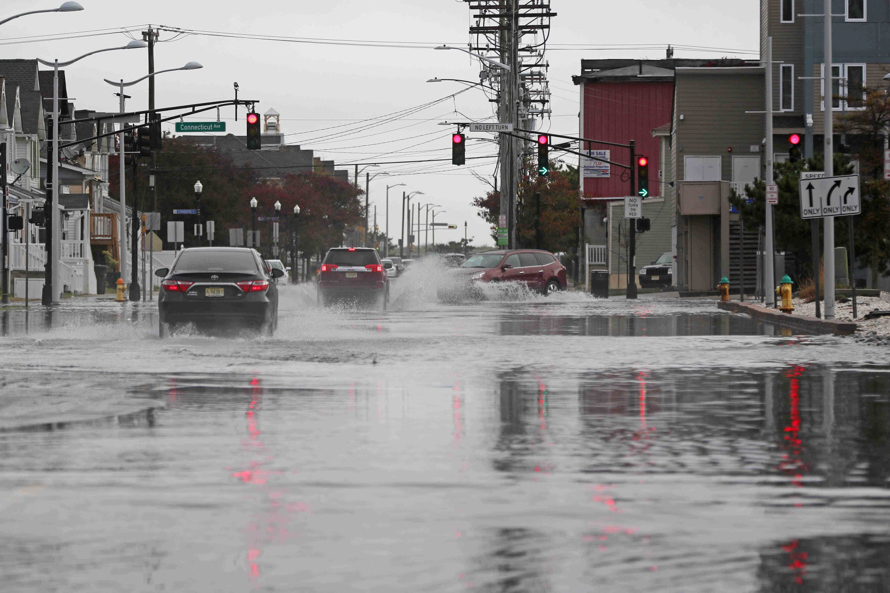 High Tide flooded Areas
